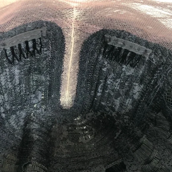 30” ORANGE BROWN OMBRÉ CELEB WAVY LACE-FRONT WIG